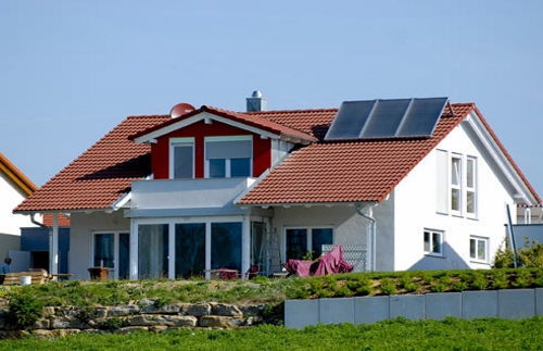сонячні електричні панелі для будинку фото