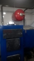 Монтаж котла 98 kW в торговом центре фото