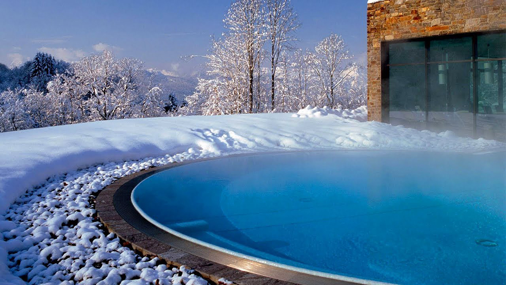тепловые насосы для нагрева воды в бассейне фото