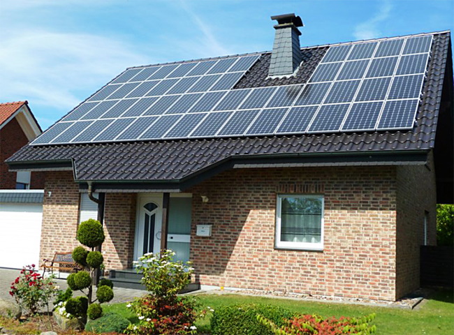 солнечная электростанция для дома фото