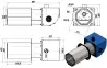 Пеллетная горелка Maxus 150 (50-175 кВт) Palnik Plum фото товара 4