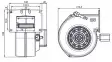 Вентилятор для твердопаливного котла Domer DM 120 фото товара 3