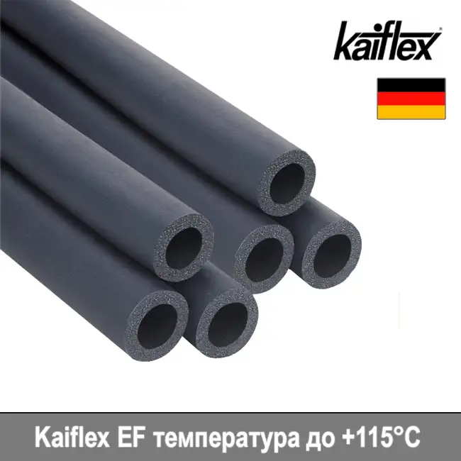 Трубна ізоляція з спіненного синтетичного каучуку Kaiflex EF 35/25 мм