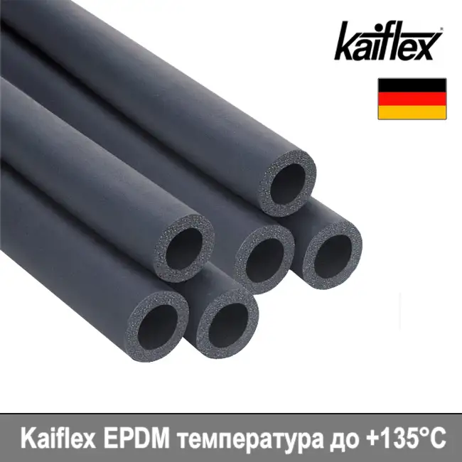 Трубна ізоляція з спіненного синтетичного каучуку Kaiflex EPDM PLUS 12/19 мм