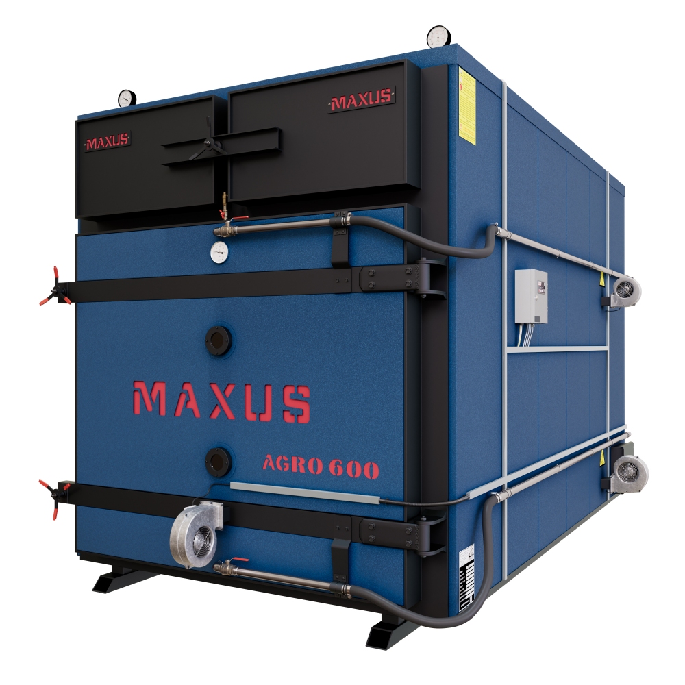 Котел на соломі Maxus 600 кВт AGRO G 