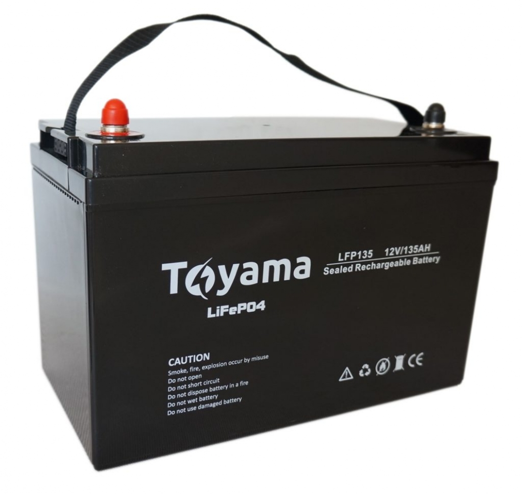 Литиевый аккумулятор Toyama LFP135A-12V