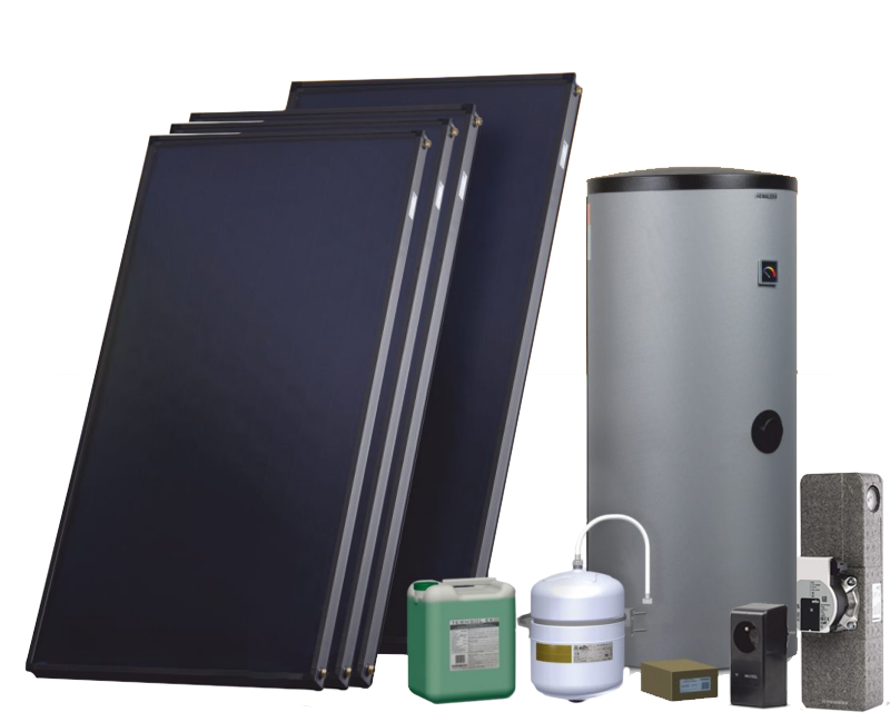 Комплект сонячних колекторів Hewalex Komfort HX500-4KS2600 (MiniSOL)