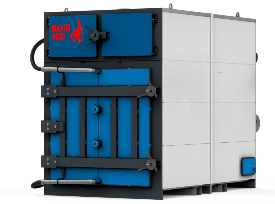 Котел на соломі Maxus 1000 кВт AGRO G 