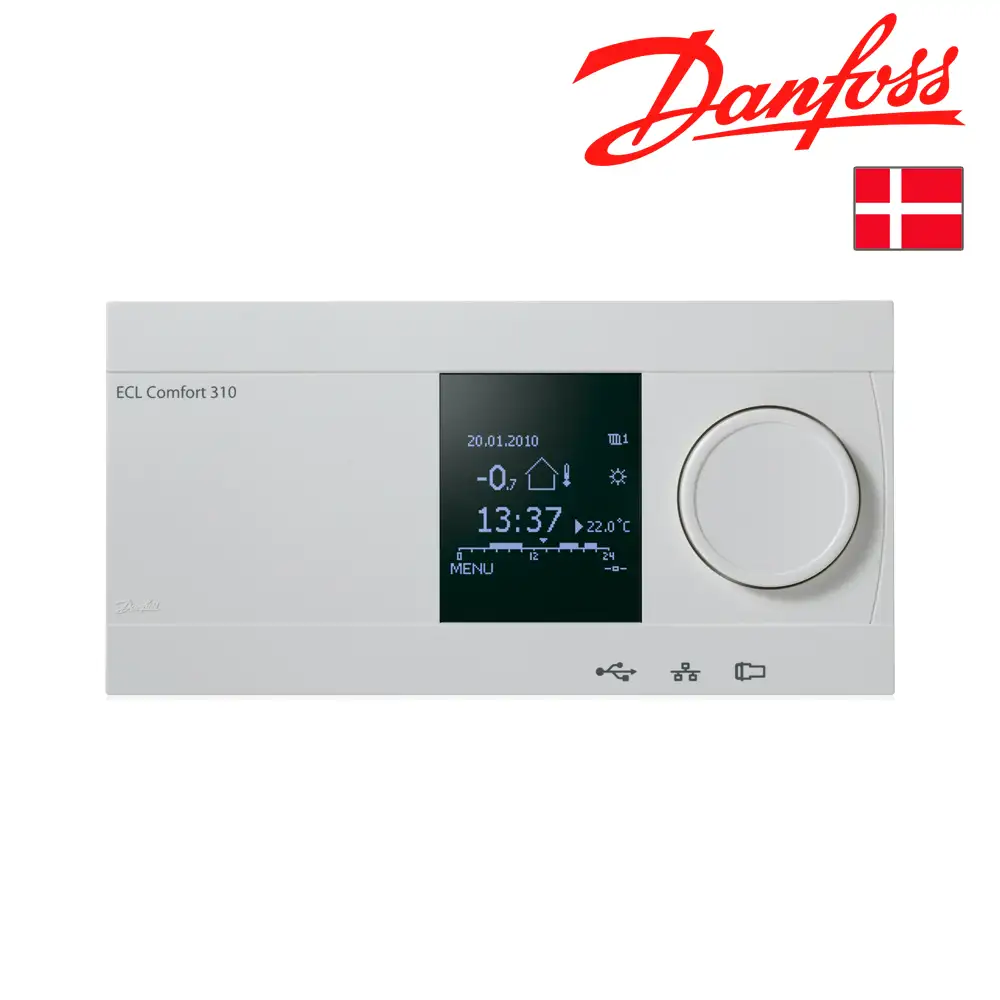 Погодозалежна автоматика Danfoss ECL Comfort 310