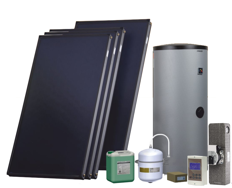 Комплект солнечных коллекторов Hewalex Komfort Plus HX400-4KS2100 (GH-26)