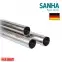 Труба стальная оцинкованная для отопления под пресс Sanha 42x1,5 мм фото товара