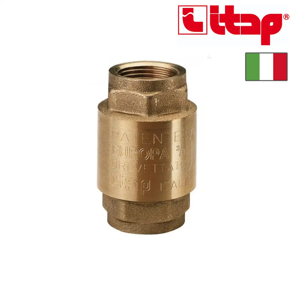 Обратный клапан пружинный EUROPA ITAP 1/2” фото товара