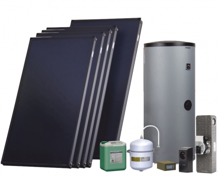 Комплект сонячних колекторів Hewalex Komfort HX500-5KS2100 (MiniSOL)