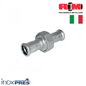 З'єднання з нержавіючої сталі для опалення під прес  RM Inoxpres ВВ фото