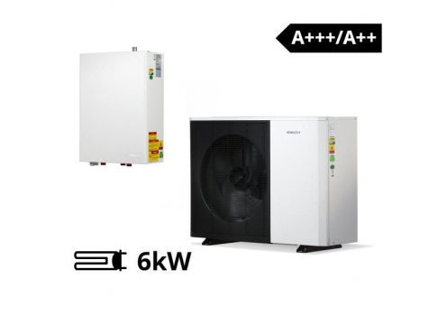 Тепловий насос Hewalex (повітря-вода) PCCO MONO 11 кВт + тен 6 кВт фото