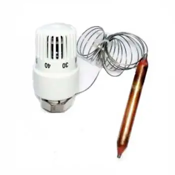 Термостатична головка з погружним датчиком фото