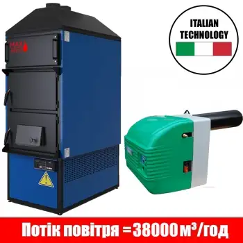 Воздушный теплогенератор на отработанном масле Airmax F 490M кВт фото