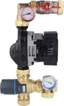 Смесительный узел для теплого пола с клапаном ATM Afriso BTU 501 фото