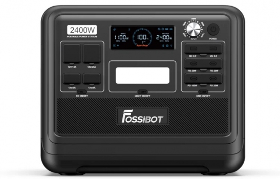 Зарядна станція Fossibot F2400 (2400 Вт, 2048 Вт/год)