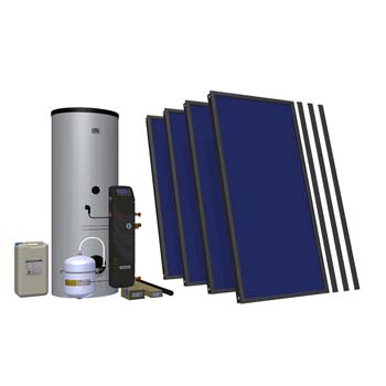Солнечный комплект Hewalex 4 TLPAm-400 (KS2000 TLP Am)