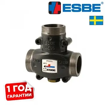 Термостатический смесительный клапан ESBE VTC512 DN25 50°C kvs 9
