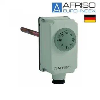 Термостат під бочку Afriso TC2 0-90*C GZ 1/2” 100mm фото