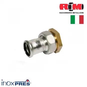 Роз'ємне з'єднання з нержавіючої сталі під прес RM Inoxpres ВВ фото