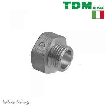 Перехід нікельований ВЗ TDM Brass фото