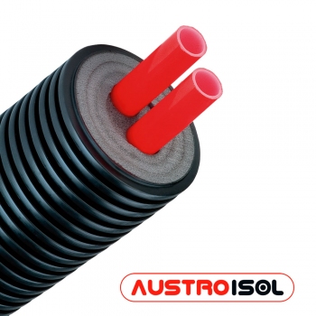 Труба для теплотраси AustroISOL duo 240/2-75x6,8mm PE-Xa фото