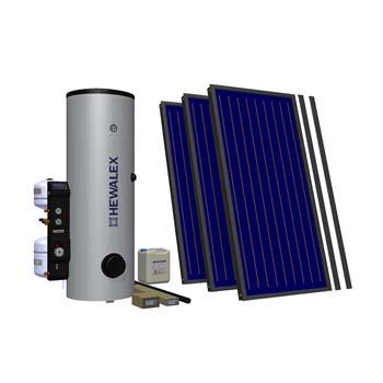 Солнечный комплект Hewalex 3 TLP-KOMPAKT300HB (KS2000 TLP)