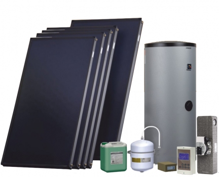 Комплект сонячних колекторів Hewalex Komfort Plus HX500-5KS2100 (GH-26)