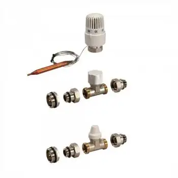 Комплект термоклапанів 1” фото