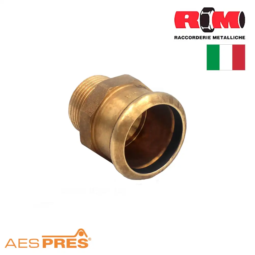 Перехідник бронзовий під прес RM Aespres ВЗ фото