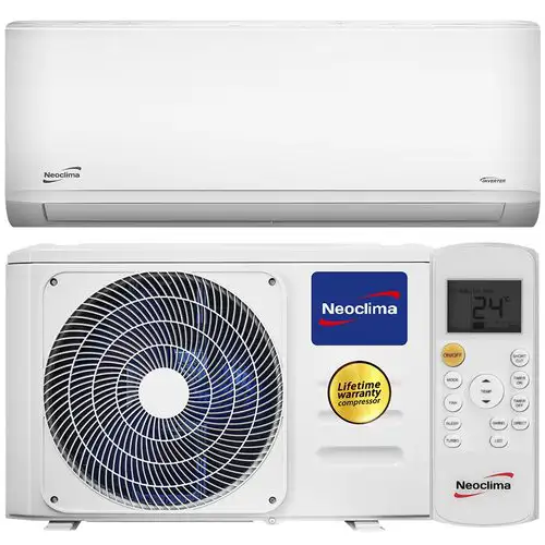 Инверторный кондиционер сплит Neoclima Therminator 3.2 inv.(-15C) NS/NU-24EHXIw1 фото
