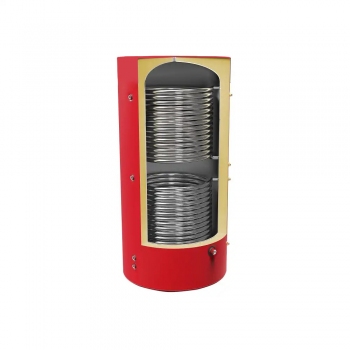 Аккумулирующая емкость ECO з двумя теплообменинками (400л в изоляции 50мм) фото