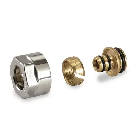 Компресійний фітінг для багатошарових труб 16*2 фото