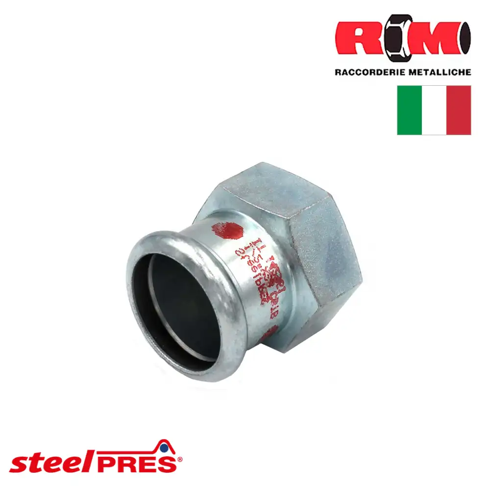 Перехідний з оцинкованої сталі для опалення під прес RM Steelpres ВВ фото