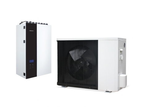 Тепловой насос (воздух-вода) Hewalex PCCO SPLIT 7kW (+тен 3kW)