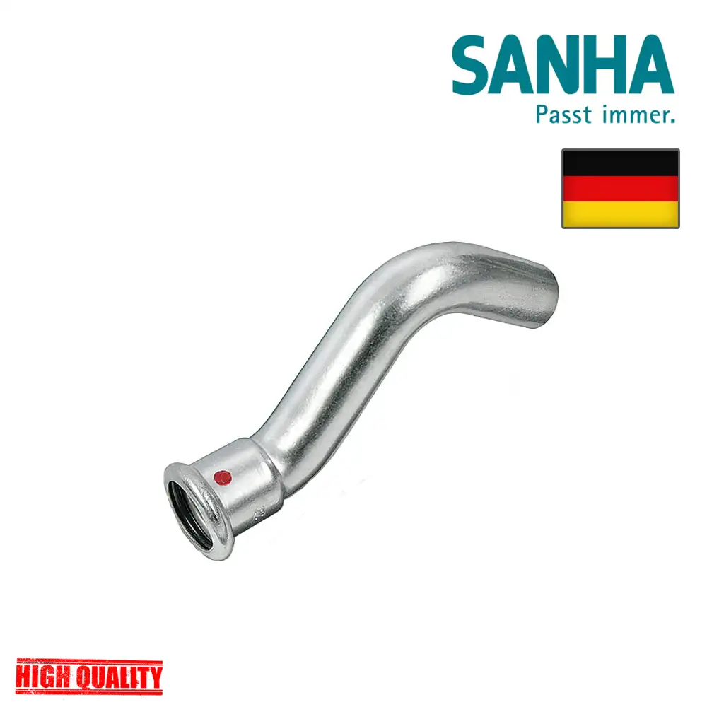 Обвід з оцинкованої сталі під прес Sanha ВЗ фото