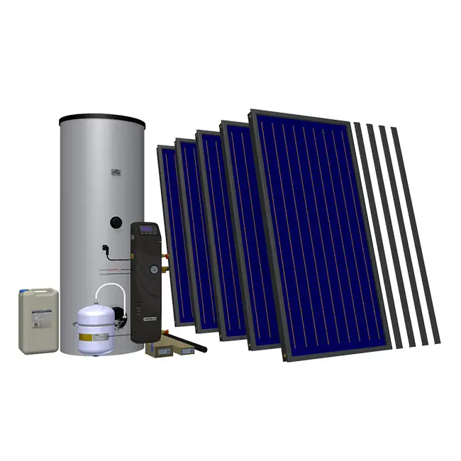 Солнечный комплект Hewalex 5 TLP-500 (KS2000 TLP)