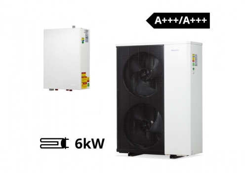 Тепловий насос Hewalex (повітря-вода) PCCO MONO 15 кВт + тен 6 кВт фото