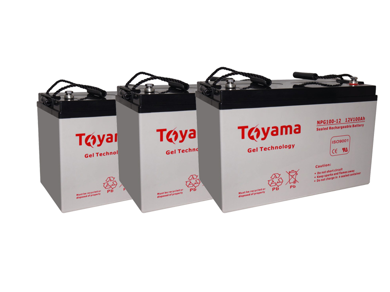 гелеві акумулятори Toyama для будинку фото
