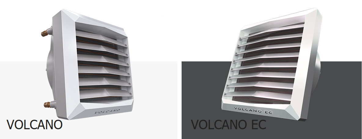 тепловнетиляторы Volcano AC и EC тепловнетиляторы Volcano AC и EC фото